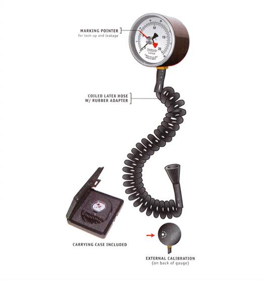 low pressure test gauge